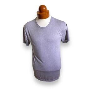 Departwest Mens Tee‎ Sz L Gray Basic Soft Short Sleeve Shirt